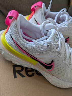 Nike React Infinity Run FK 2 Flyknit 'Rawdacious' DJ5396-100 Women's Size 7.5